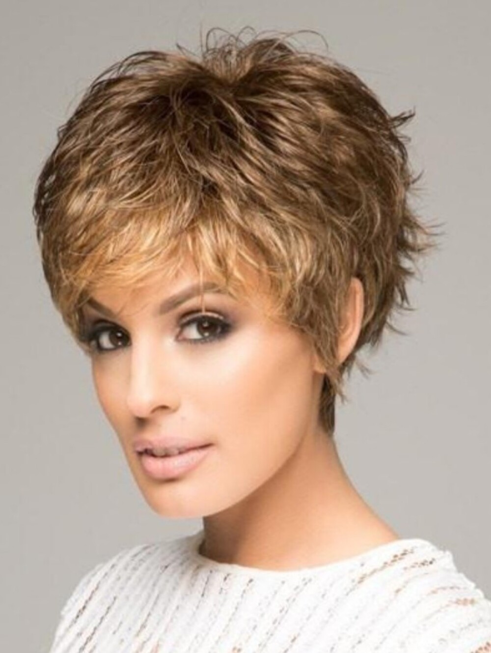 Raquel Welch Sparkle Wig R9F26 Mocha Foil Average